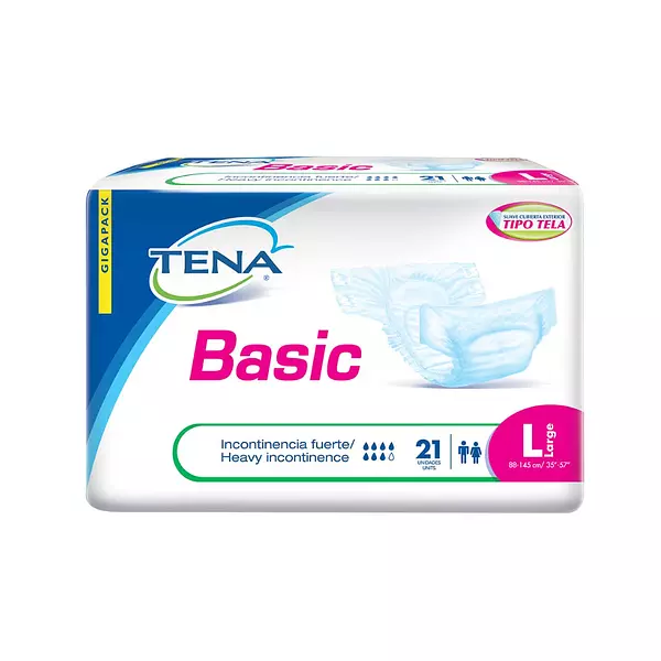 Pañales Tena Basic Talla L