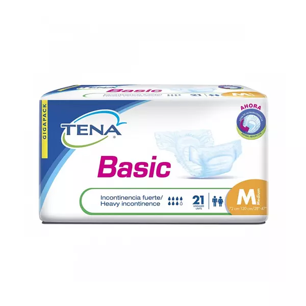 Pañales Tena Basic Talla M