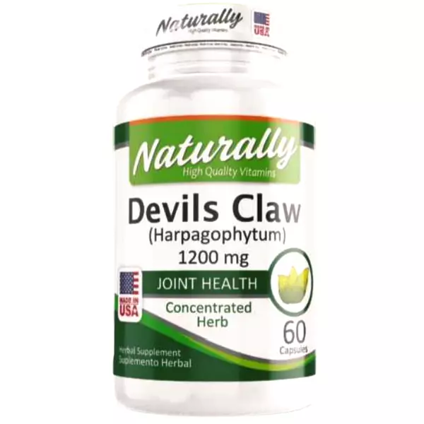 Devil'S Claw (Harpagophytum)1.200 Mg 60 Cápsulas Naturally