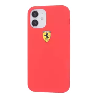 Funda Case Protector Ferrari Silicone Rojo Iphone 11