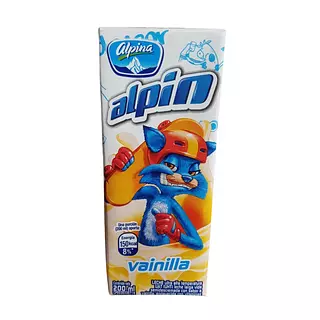 Leche Saborizada Alpin Vainilla