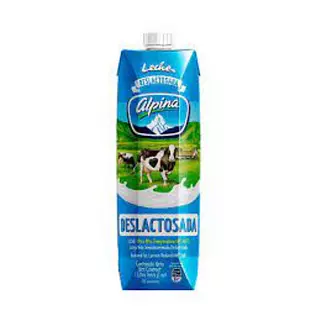 Leche Deslactosada Alpina Tetrapack