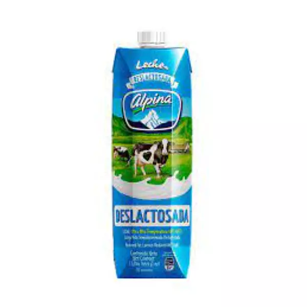 Leche Deslactosada Alpina Tetrapack