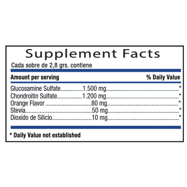 Glucosamina & Choindritina 30 Sobres Systems