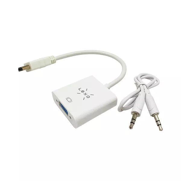 Adaptador Hdmi A Vga Con Audio