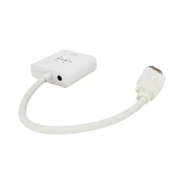 Adaptador Hdmi A Vga Con Audio