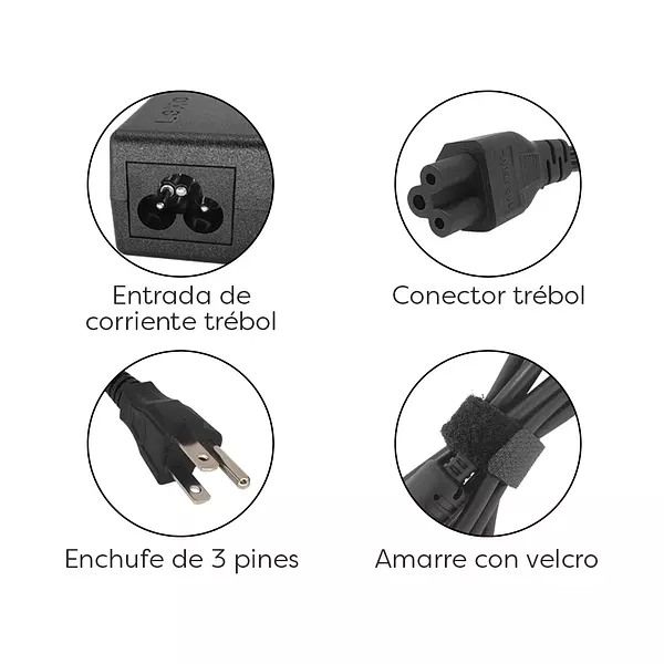 Cargador Para Portátil Hp 19,5v 3,33a Punta Azul 4,5 * 3,0 Mm