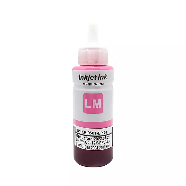 Tinta Light Magenta Para Impresora Epson Genérica X 100ml L8