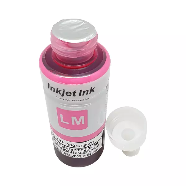 Tinta Light Magenta Para Impresora Epson Genérica X 100ml L8