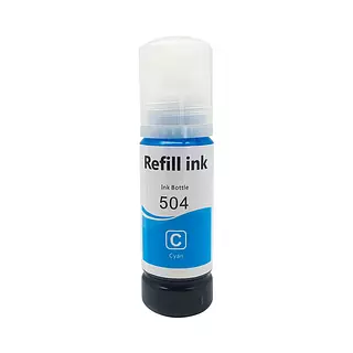 Tinta Cyan Para Impresora Epson Genérica X70 Ml L3110/L3150/