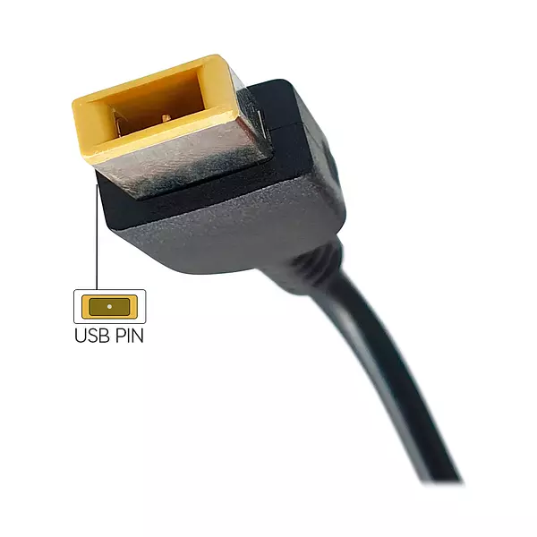 Cargador Para Portátil Lenovo 20v 3,25a Usb Pin