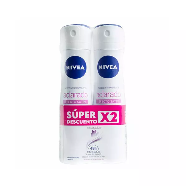 Desodorante Nivea Aerosol Aclarado