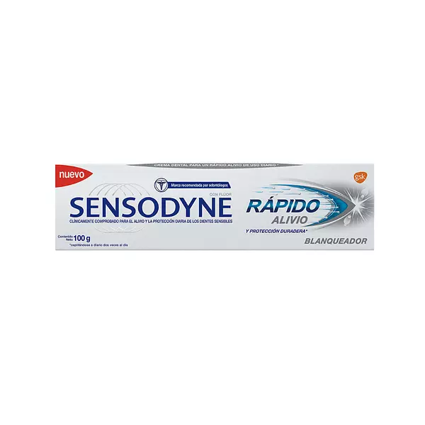 Crema Dental Sensodyne Rápido Alivio