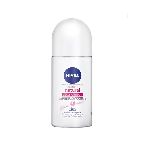 Desodorante Nivea Roll On Aclarado Natural Mujer