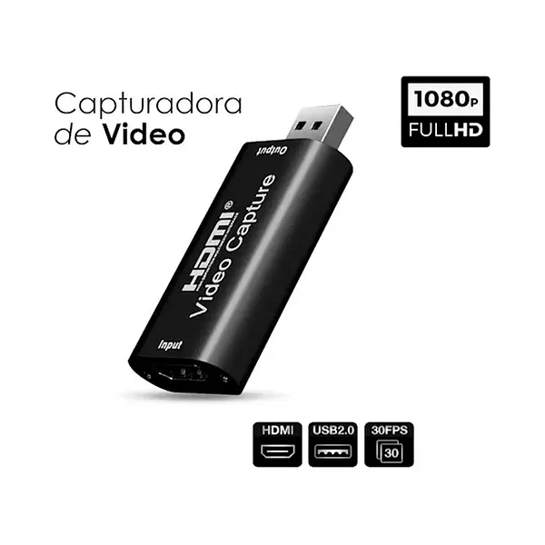 Capturadora De Video / Streaming De Hdmi A Usb, 4k / 1080p