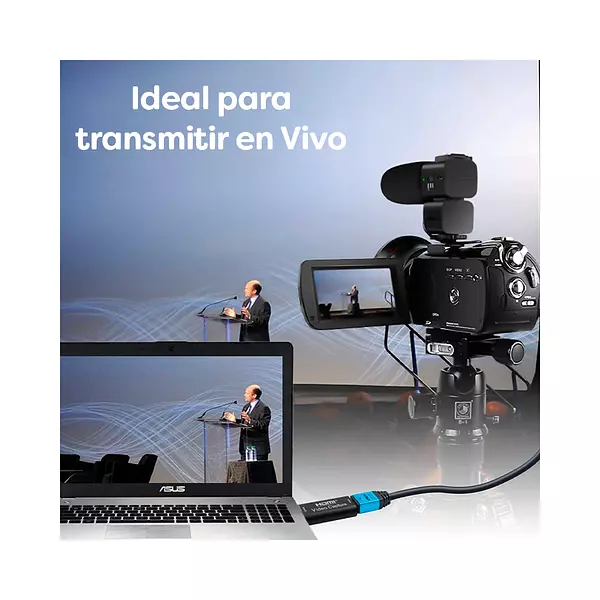 Capturadora De Video / Streaming De Hdmi A Usb, 4k / 1080p