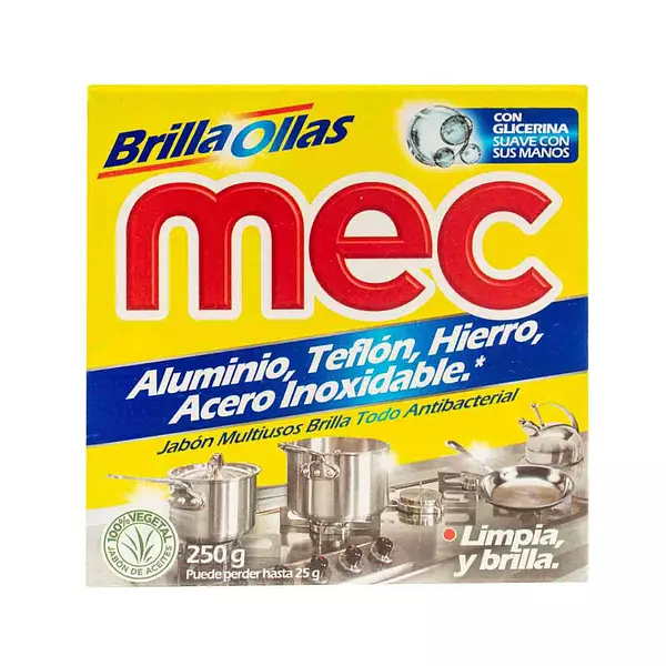 Brilla Ollas Mec con Glicerina