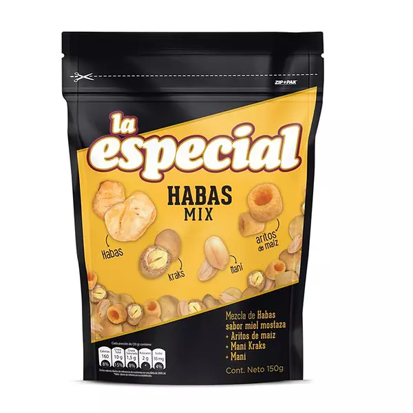 Pasabocas La Especial Haba Mix