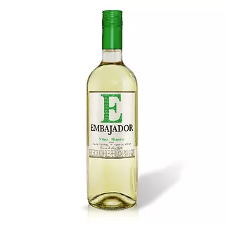 Vino Blanco Embajador Seco