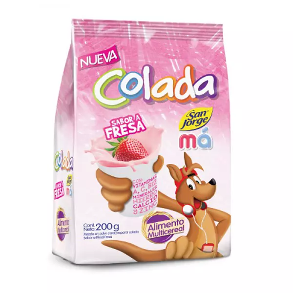 Colada Fresa San Jorge