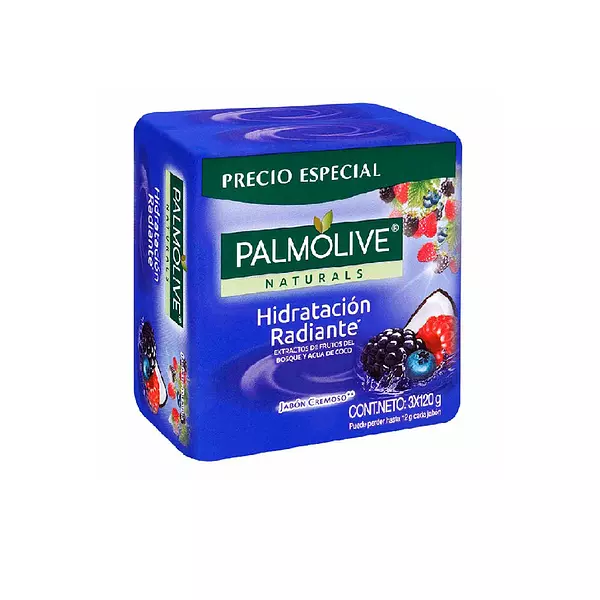 Jabon Palmolive Frutos, Bosque y Agua Coco