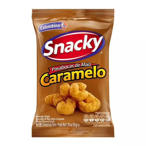 Snacky Caramelo Familiar 50gr