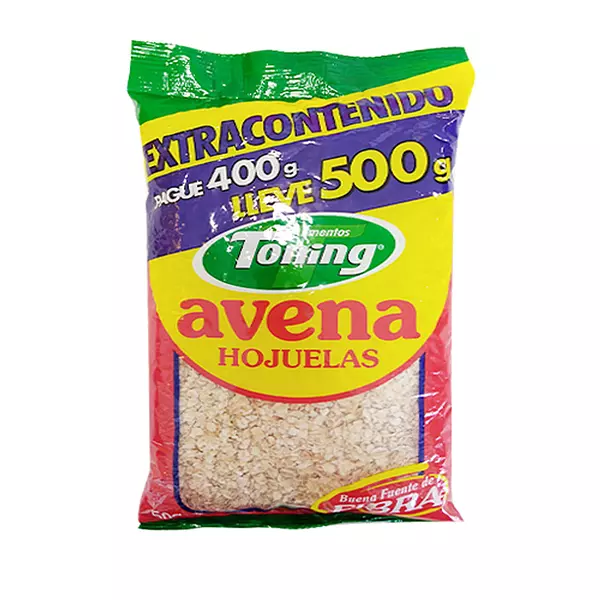 Avena Toning Hojuela