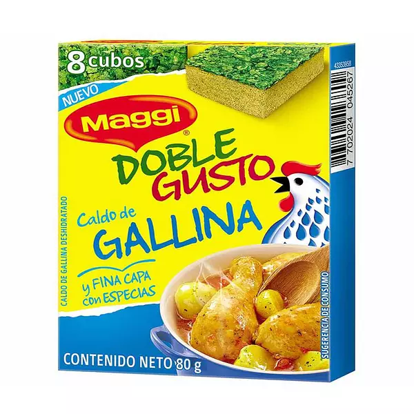 Caldo Maggi Doble Gusto Gallina