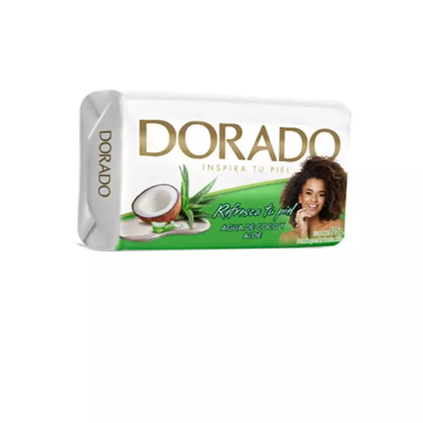 Jabon Dorado Agua de Coco & Aloe