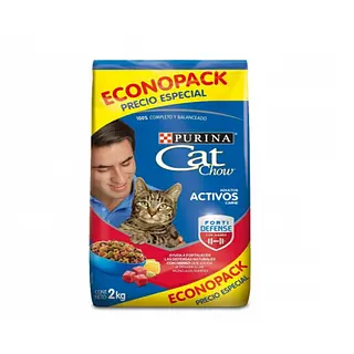 Cat Chow Econopack Activos