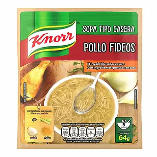 Sopa Knorr Pollo con Fideo