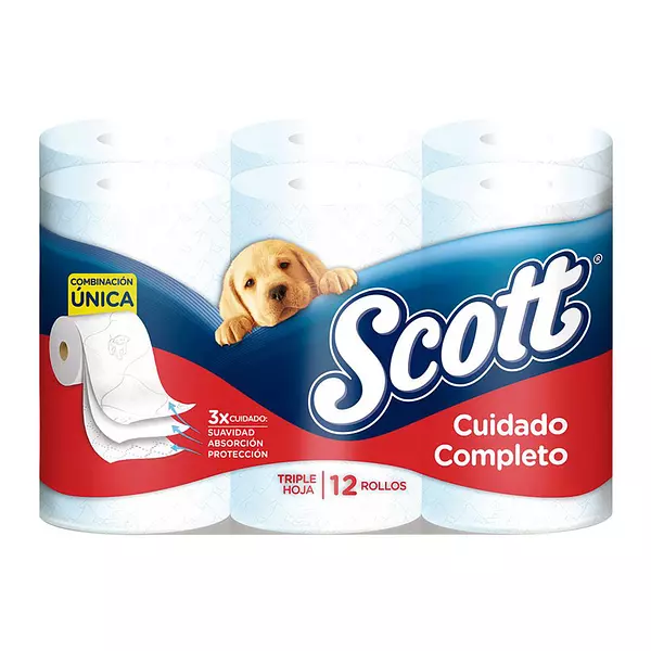 Papel Higienico Scott Trio