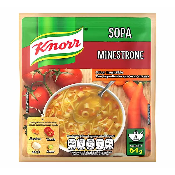 Sopa Knorr Minestrone