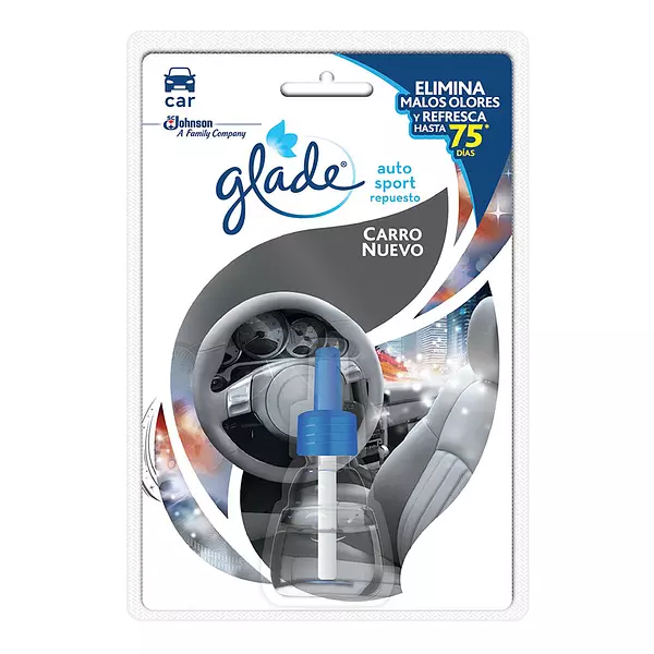 Repuesto Ambientador Glade Auto Sport Carro