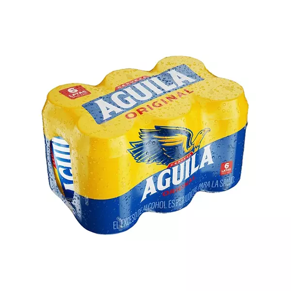 Cerveza Aguila Lata