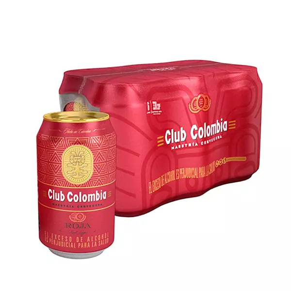 Cerveza Club Colombia Roja Lata