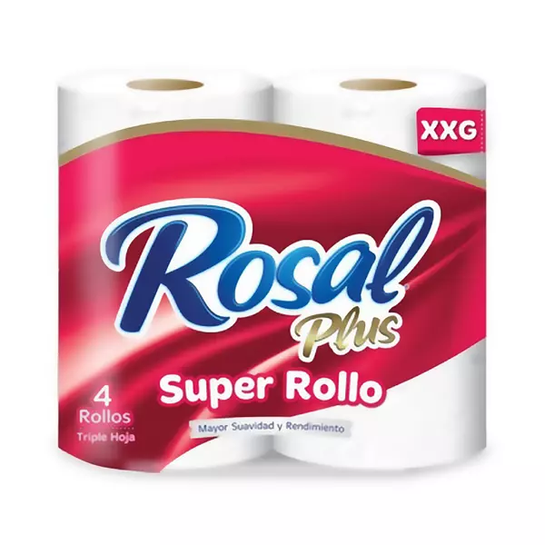 Papel Higienico Rosal Super Rollo