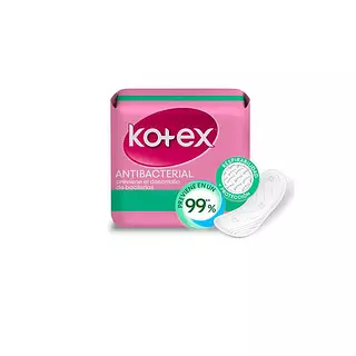 Protectores Kotex Antibacterial