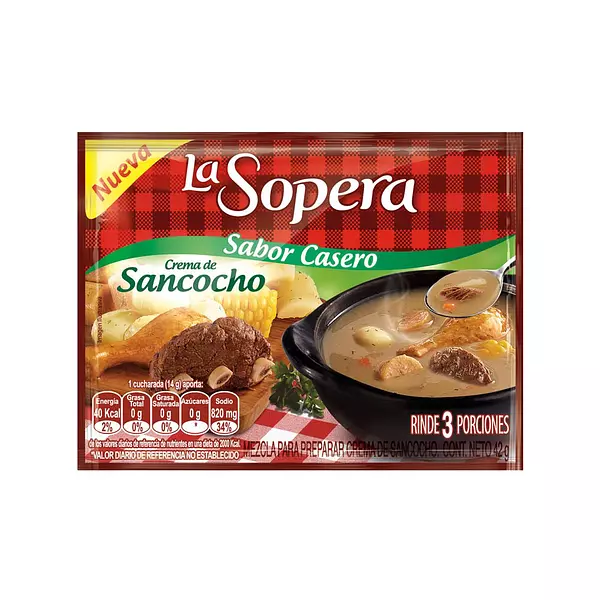 Crema Sopera Sancocho