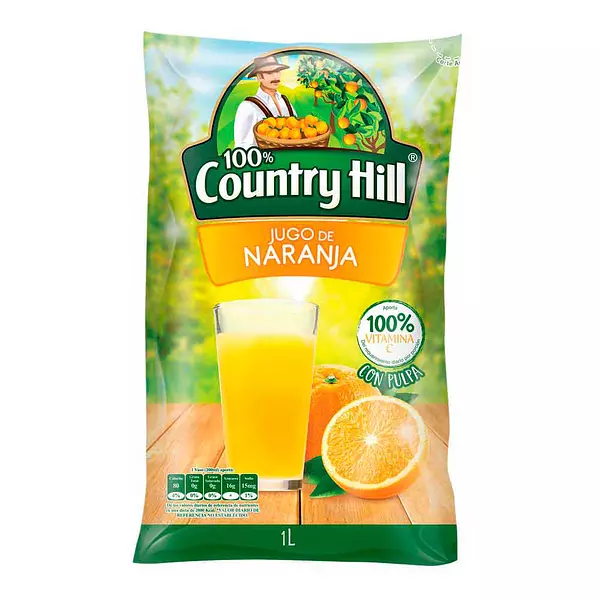 Jugo Country Hill Naranja con Pulpa