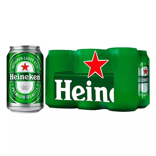 Cerveza Heineken Lata