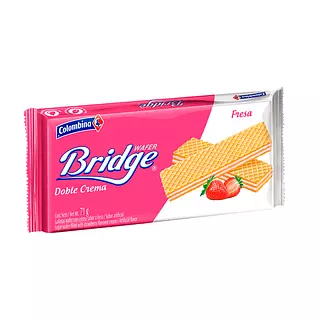 Galletas Bridge Mini Fresa