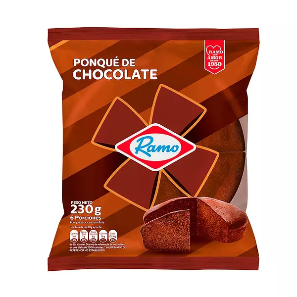 Ponque Ramo Chocolate