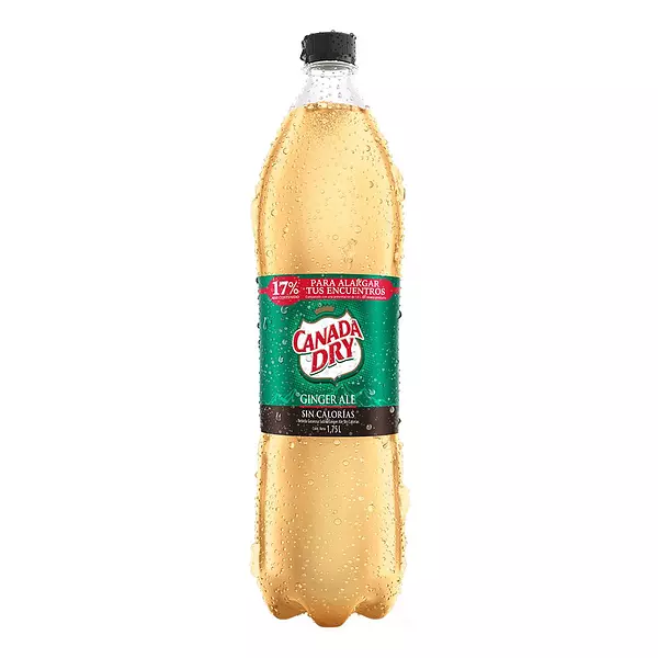 Gaseosa Canada Dry Ginger Sin Caloria