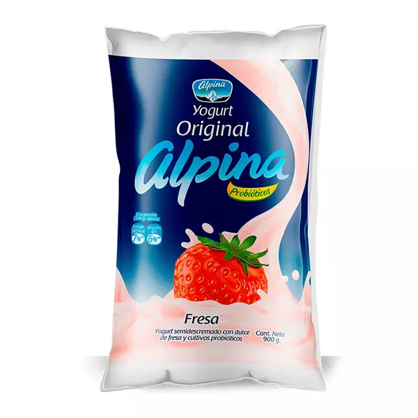 Yogurt Alpina Fresa