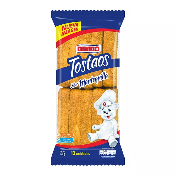 Tostadas Mantequilla Bimbo