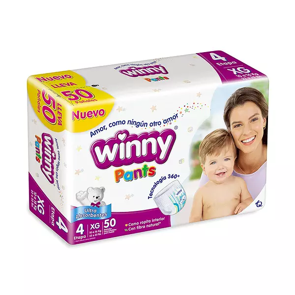 Pañales Winny Pants Etapa 4