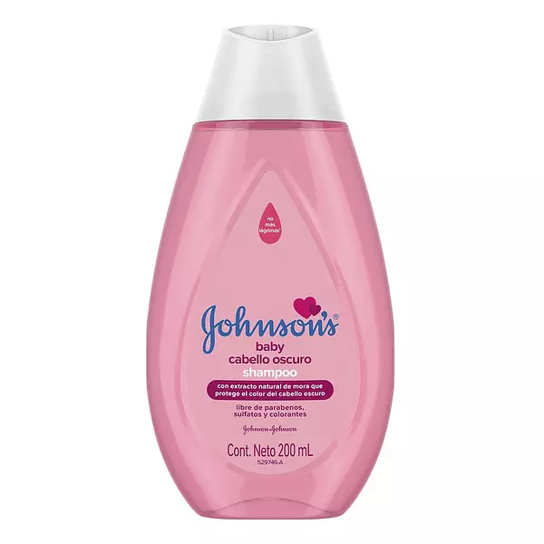 Shampoo Johnson Baby Cabello Oscuro