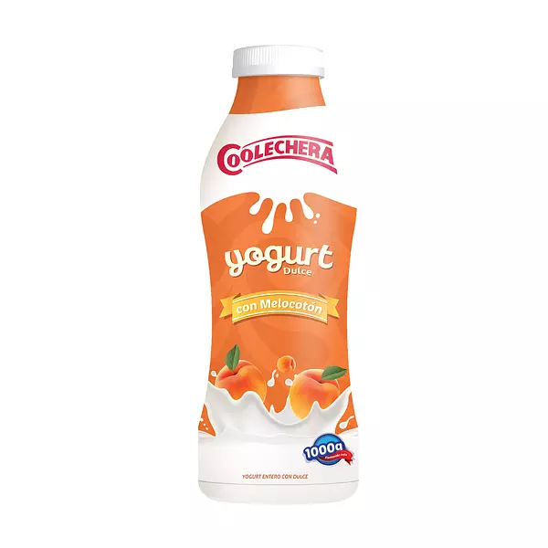 Yogurt Coolechera Melocoton Garrafa