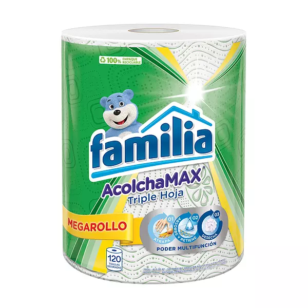 Toalla Cocina Familia Acolchada 3en1